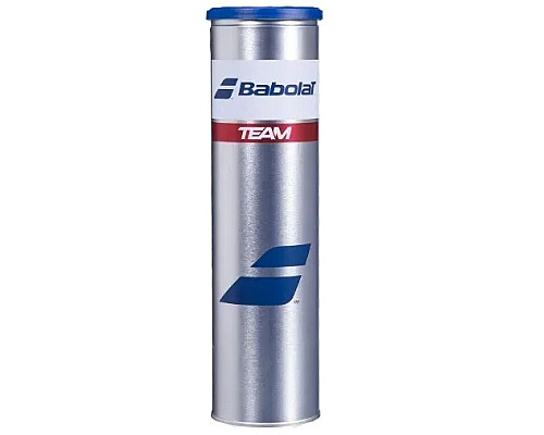 М'ячі для тенісу Babolat Team metall box 4 шт