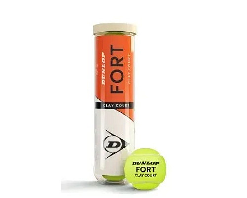 М'ячі для тенісу Dunlop Fort clay court 4B