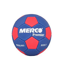 М'яч гандбольний Merco Premier розмір 1, синьо-червоний