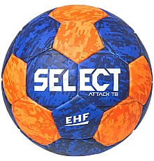 М'яч гандбольний SELECT HB Attack TB v22 розмір 1, синьо-оранжевий