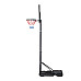 Стійка баскетбольна NILS ZDKA21 305 см, чорно-сіра