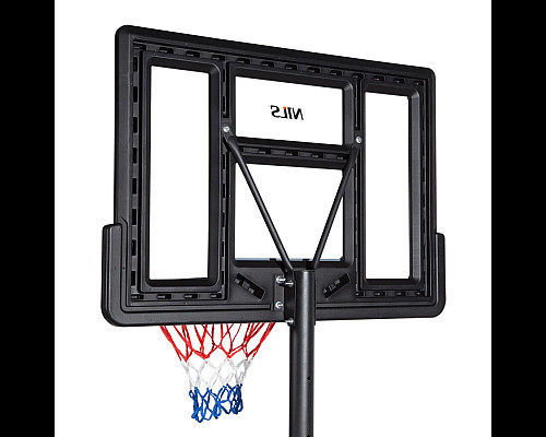 Стійка баскетбольна NILS ZDKA21 305 см, чорно-сіра