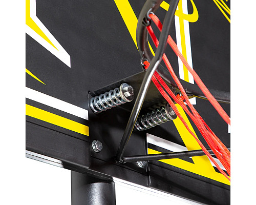 Стійка баскетбольна NILS ZDK019E 305 см, чорно-жовта