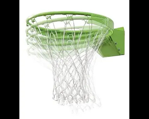 Стійка баскетбольна EXIT Galaxy 365 см стаціонарна, чорно-зелена