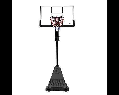 Стійка баскетбольна NILS ZDK024 317 см, чорно-біла