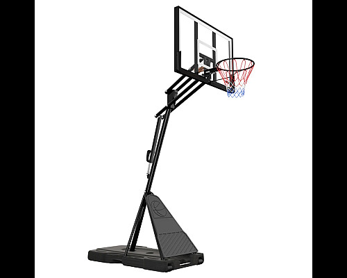 Стійка баскетбольна NILS ZDK024 317 см, чорно-біла