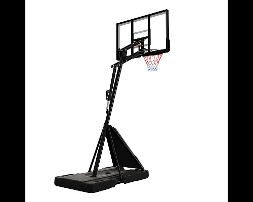 Стійка баскетбольна NILS ZDK024 317 см, чорно-біла