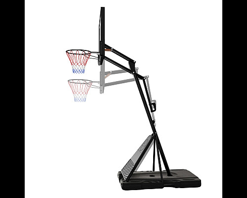 Стійка баскетбольна NILS ZDK024 317 см, чорно-біла
