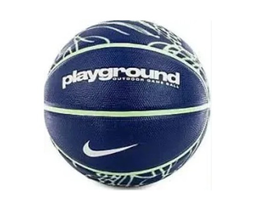 М'яч баскетбольний Nike EVERYDAY PLAYGROUND 8P GRAPHIC DEFLATED DEEP ROYAL розмір 7