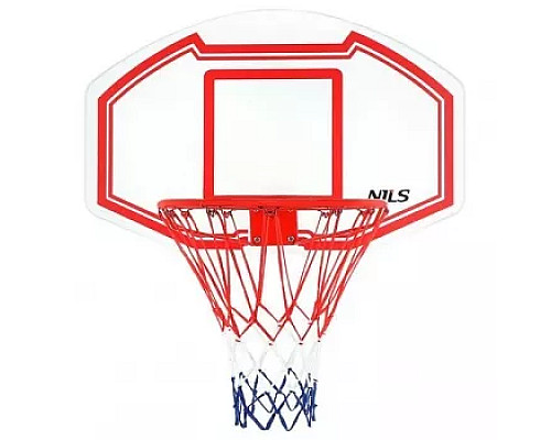 Щит баскетбольний NILS TDK009 71 х 45 см, червоно-білий