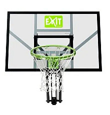 Щит баскетбольний Exit Toys 116 х 108 см, чорно-зелений