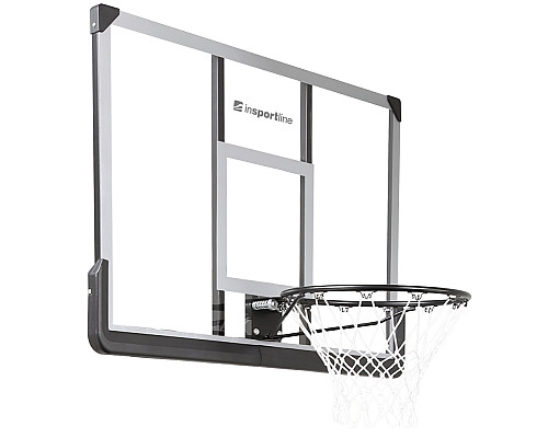 Щит баскетбольний inSPORTline Utah 155 х 96 см, чорно-сірий