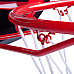 Щит баскетбольний inSPORTline Brooklyn 110 х 71 см, чорно-червоний