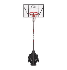 Стійка баскетбольна Hudora Competition Pro 230–305 см, чорна