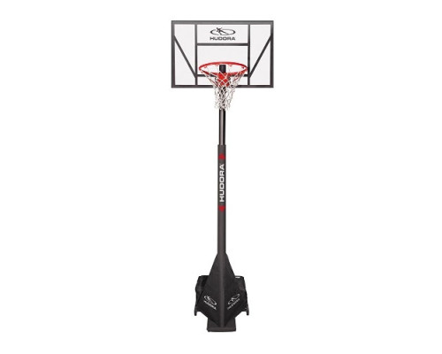 Стійка баскетбольна Hudora Competition Pro 230–305 см, чорна