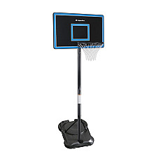 Стійка баскетбольна регульована inSPORTline Miami 220 см, чорно-синя