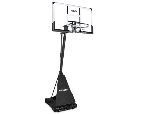 Стійка баскетбольна VIRTUFIT PREMIUM 245-305 см, чорно-біла