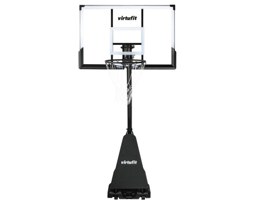 Стійка баскетбольна VIRTUFIT PREMIUM 245-305 см, чорно-біла