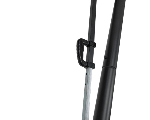 Стійка баскетбольна VIRTUFIT PREMIUM 245-305 см, чорно-біла