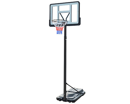 Стійка баскетбольна SBA S021A 305 см, чорно-біла