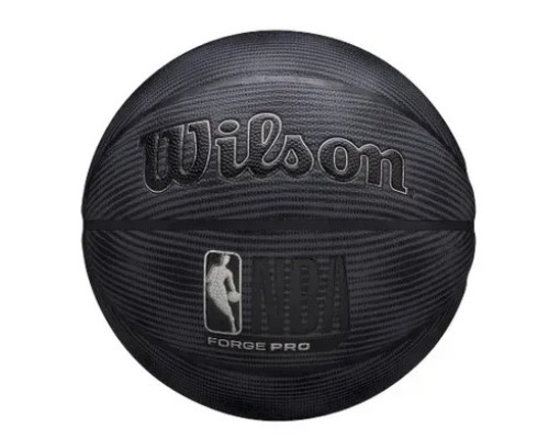 М'яч баскетбольний Wilson NBA FORGE PRO MIDNIGHT розмір 7, чорний