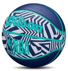 М'яч баскетбольний Wilson NBA DRV PLUS DAZZLE CAMO BSKT INDIGO розмір 7