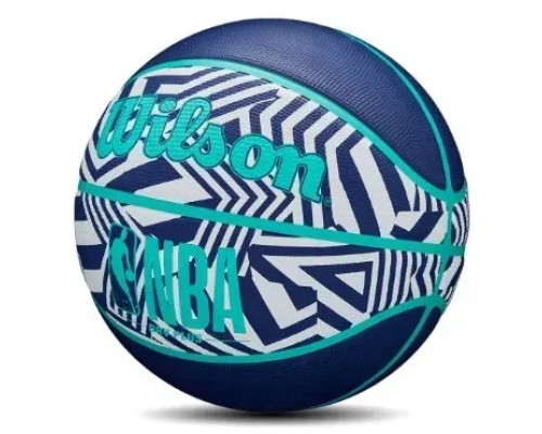 М'яч баскетбольний Wilson NBA DRV PLUS DAZZLE CAMO BSKT INDIGO розмір 7