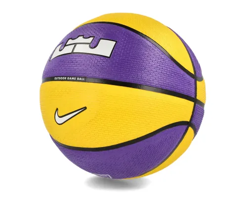 М'яч баскетбольний Nike PLAYGROUND 2.0 8P L JAMES DEFLATED COURT розмір 7