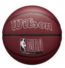 М'яч баскетбольний Wilson NBA FORGE PLUS BSKT MAROON розмір 7