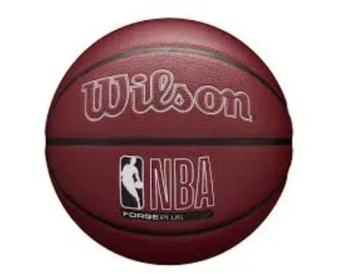 М'яч баскетбольний Wilson NBA FORGE PLUS BSKT MAROON розмір 7