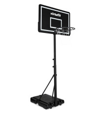 Стійка баскетбольна VIRTUFIT 145-305 см, чорно-біла