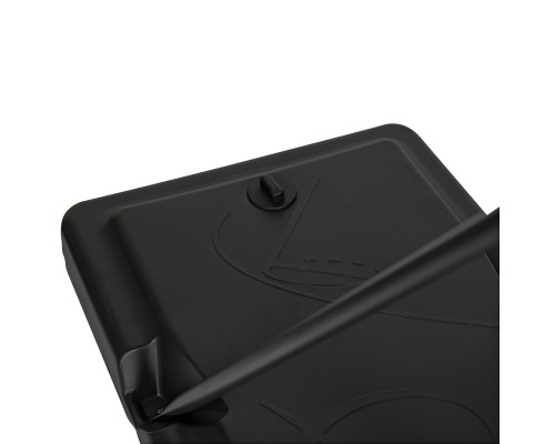 Стійка баскетбольна VIRTUFIT 145-305 см, чорно-біла