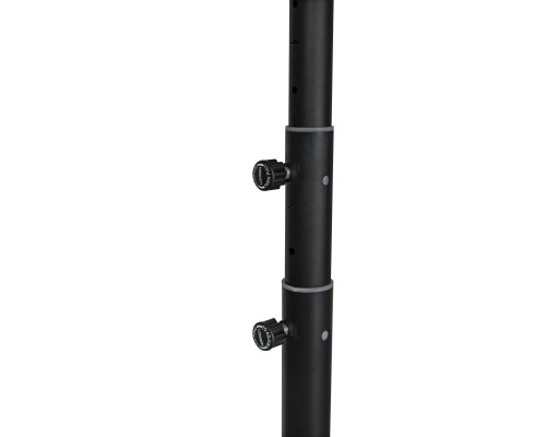 Стійка баскетбольна VIRTUFIT 145-305 см, чорно-біла