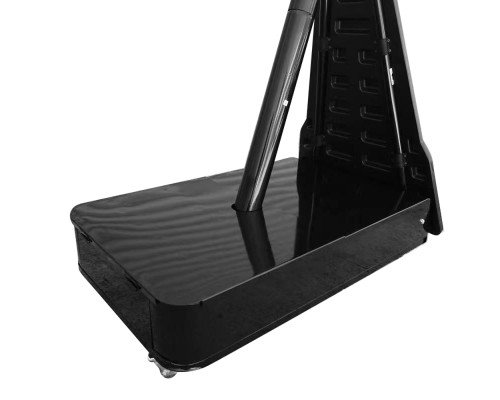 Стійка баскетбольна inSPORTline Cleveland Steel III, чорно-біла