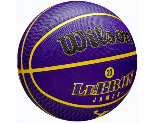 М'яч баскетбольний Wilson NBA PLAYER ICON OUTDOOR BSKT LEBRON NE розмір 7