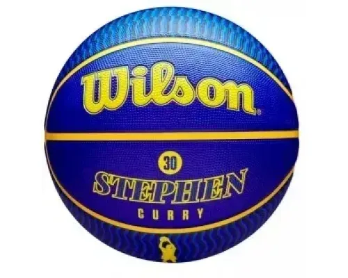 М'яч баскетбольний Wilson NBA PLAYER ICON OUTDOOR BSKT CURRY розмір 7