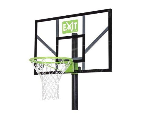 Переносна баскетбольна стійка EXIT Comet зелений/чорний