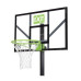 Переносна баскетбольна стійка EXIT Comet зелений/чорний