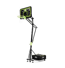 Стійка баскетбольна EXIT Galaxy 363 см, чорно-зелена