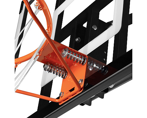 Баскетбольне кільце  NILS ZDK255, 45 см, чорно-помаранчевий