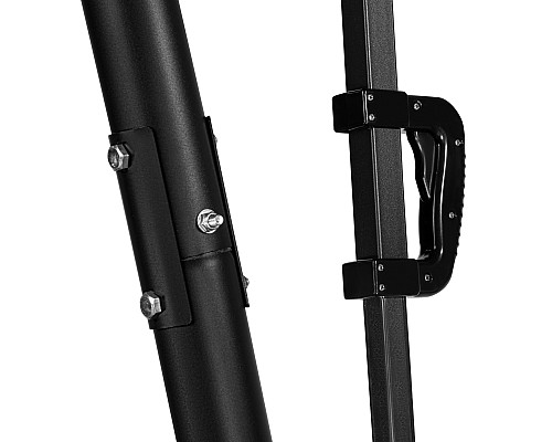 Баскетбольне кільце  NILS ZDK255, 45 см, чорно-помаранчевий