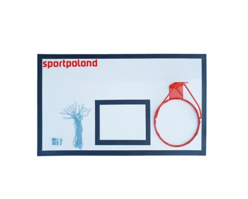 Кошик баскетбольний SPORTPOLAND 180 х 150 см