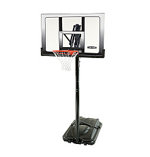 Стійка баскетбольна LIFETIME 52' SAN ANTONIO 71286 304 см, чорно-сіра