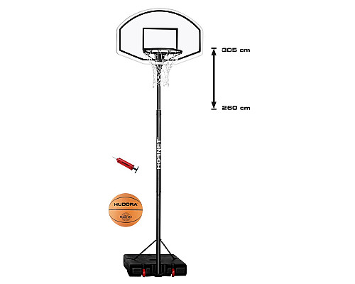 Баскетбольне кільце Hudora 71627 Hornet 305 XXL Баскетбольне кільце Hudora 71627 Hornet 305 XXL