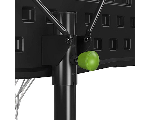 Стійка баскетбольна EXIT NovaStar 385 х 106 см, чорно-біла