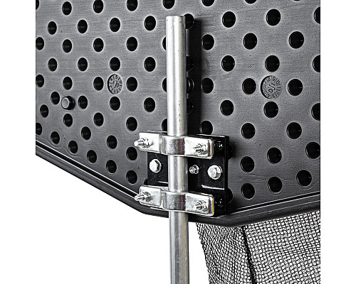 Щит баскетбольний inSPORTline Projammer для батутів 72 х 50 см + м'яч, чорно-червоний