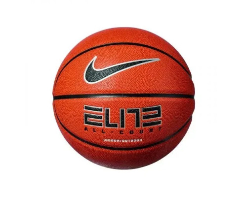 М'яч баскетбольний Nike ELITE ALL COURT 8P 2.0 DEFLATED розмір 7, оранжевий