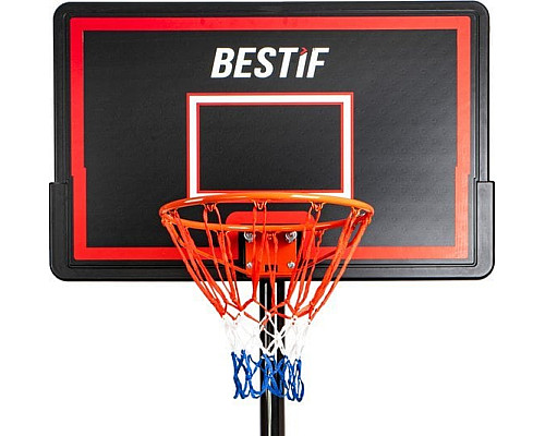 Стійка баскетбольна Bestif BTK02, 305 см, чорно-червона