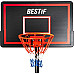 Стійка баскетбольна Bestif BTK02, 305 см, чорно-червона