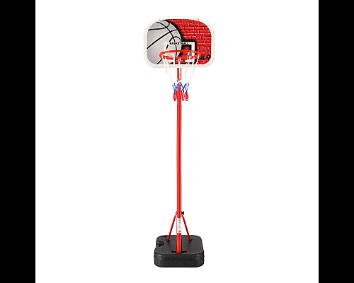 Стійка баскетбольна NILS ZDK881G 140 см, червоно-біла